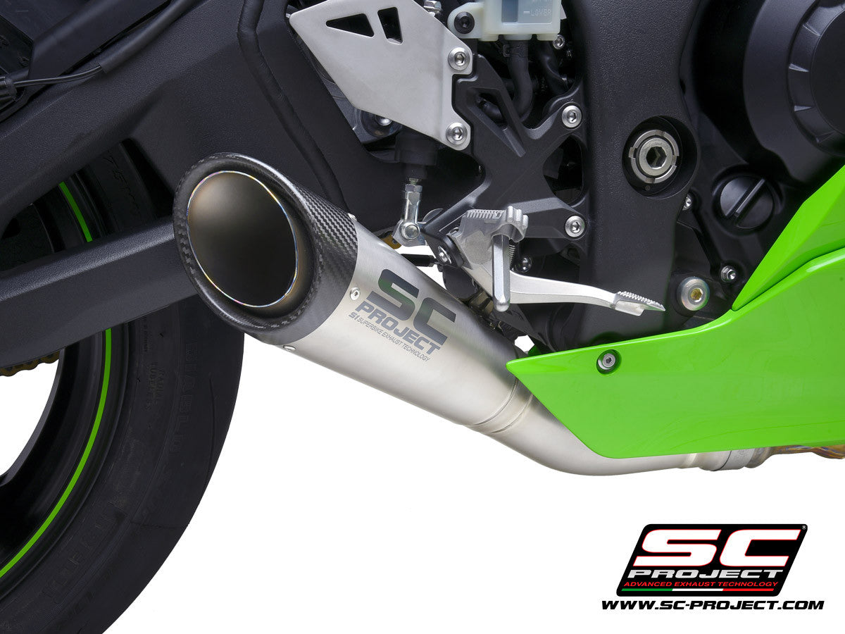 SC-Project Slip-On S1 + KAT-Ersatzrohr Kawasaki ZX-10 R/RR (21-25) K38A-DET41T
