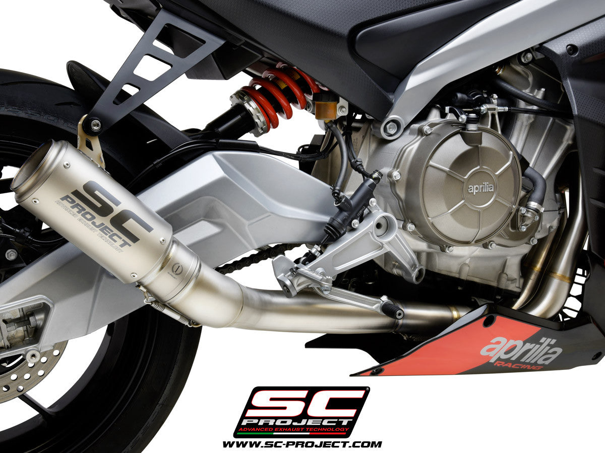 SC-Project Titan Komplettanlage 2-1 CR-T Aprilia RS 660 (20-24) A23A-PTC36