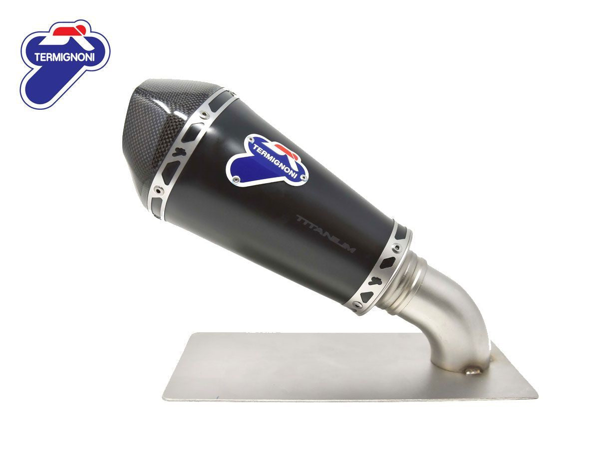 Termignoni Slip-On Kit Conical Black Kawasaki ZX-10 R/RR (21-26)