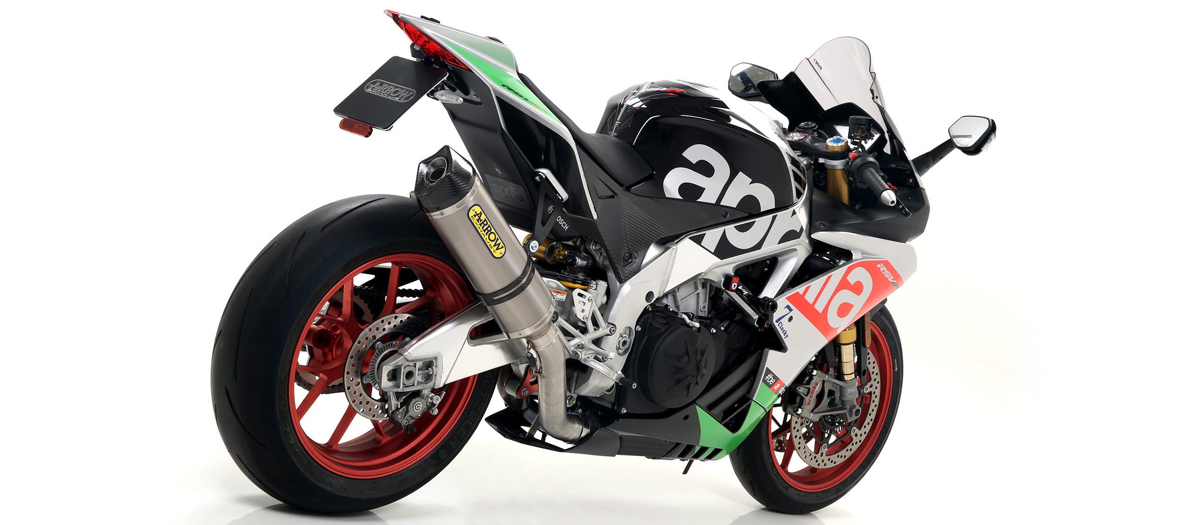 Arrow Slip-On Race-Tech Titanium Aprilia RSV4/RR/RF (17-18) 71744PK