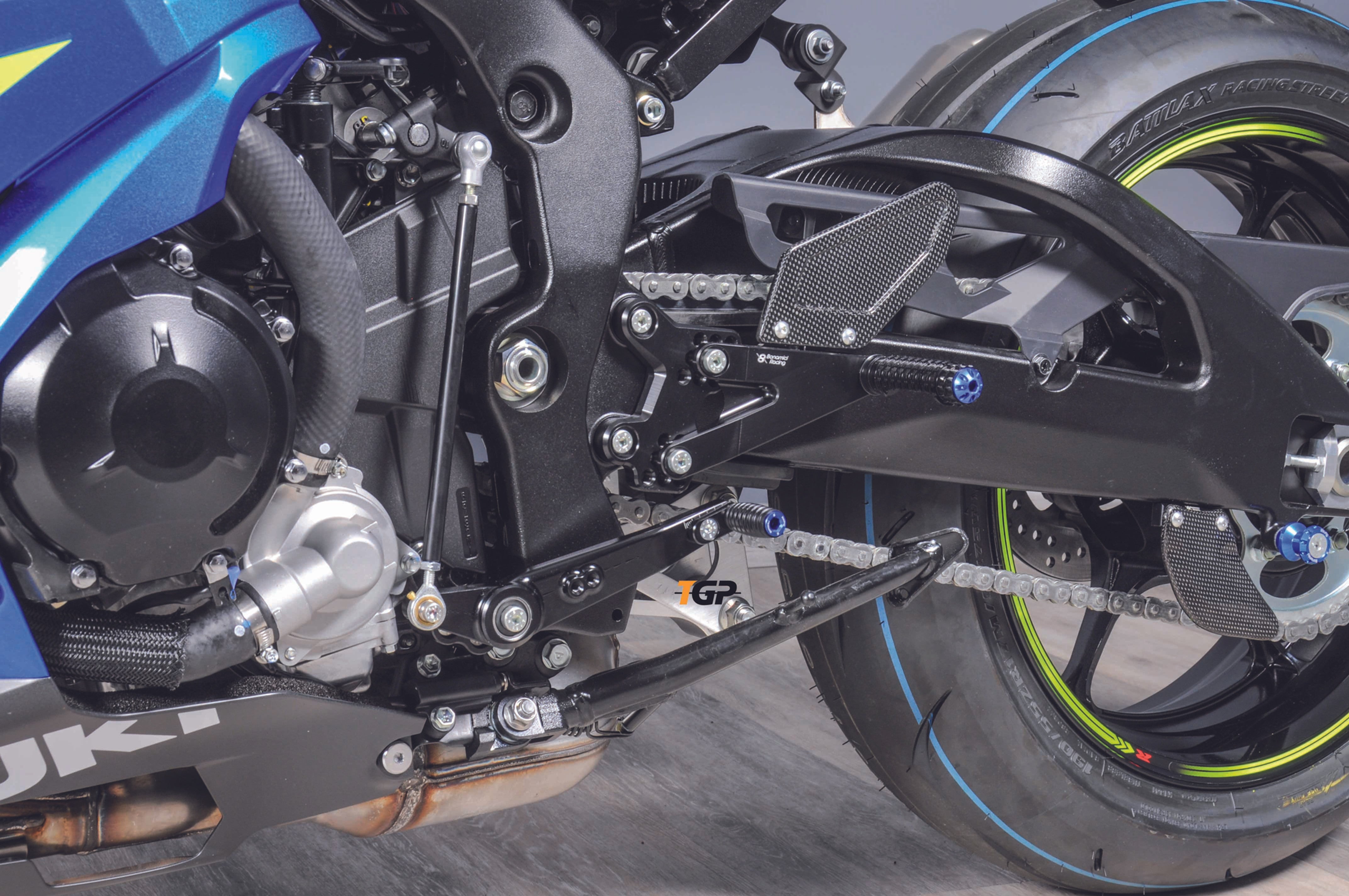 Fußrastenanlage Bonamici Racing Suzuki GSX-R 1000 (17-23) S011
