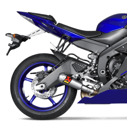 Akrapovic Slip-On Line (Titanium) Yamaha YZF-R6 (06-26) S-Y6SO10-AHBT