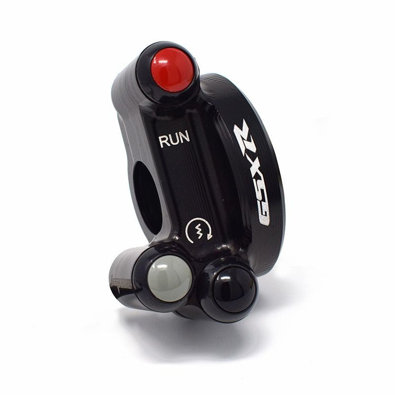 Gasgriffgehäuse mit Lenkerschalter JetPrime Suzuki GSX-R 1000 (17-23) JP ACC 011