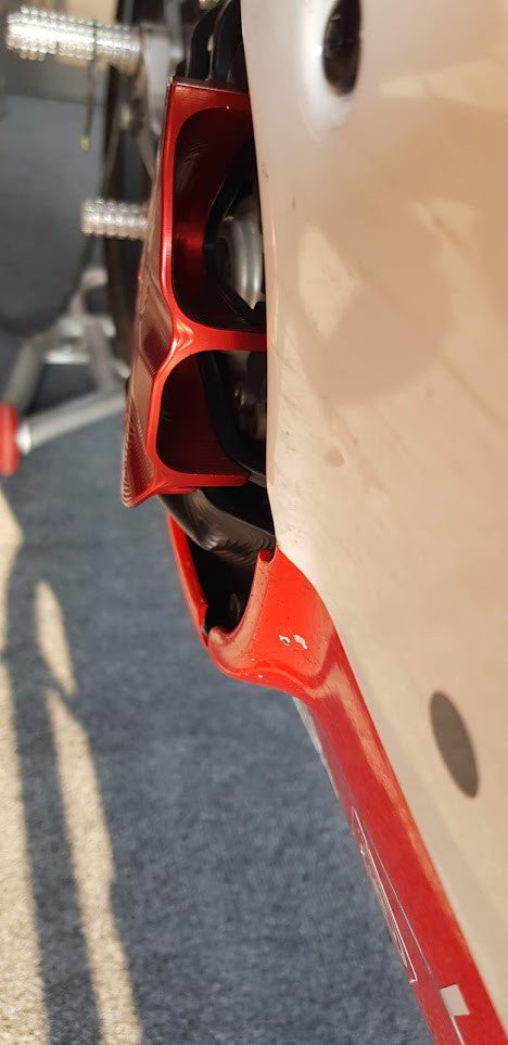 Trockenkupplung Abdeckung + Airflow Booster Spider Ducati Panigale V4 R (19-24) 20.D205