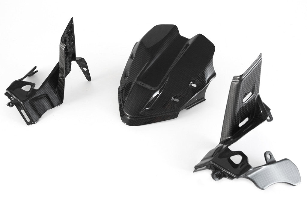 Instrumentenabdeckung "ohne GPS" Carbon Fullsix Ducati Panigale V4/S/R (18-24)