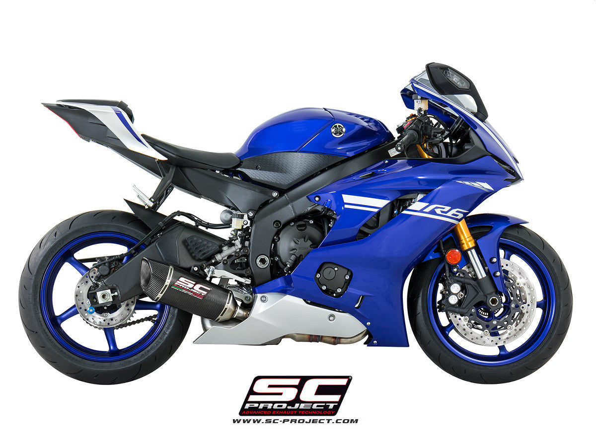 SC-Project Slip-On SC1-R Yamaha YZF-R6 RJ27 (17-25) Y21A-L90C