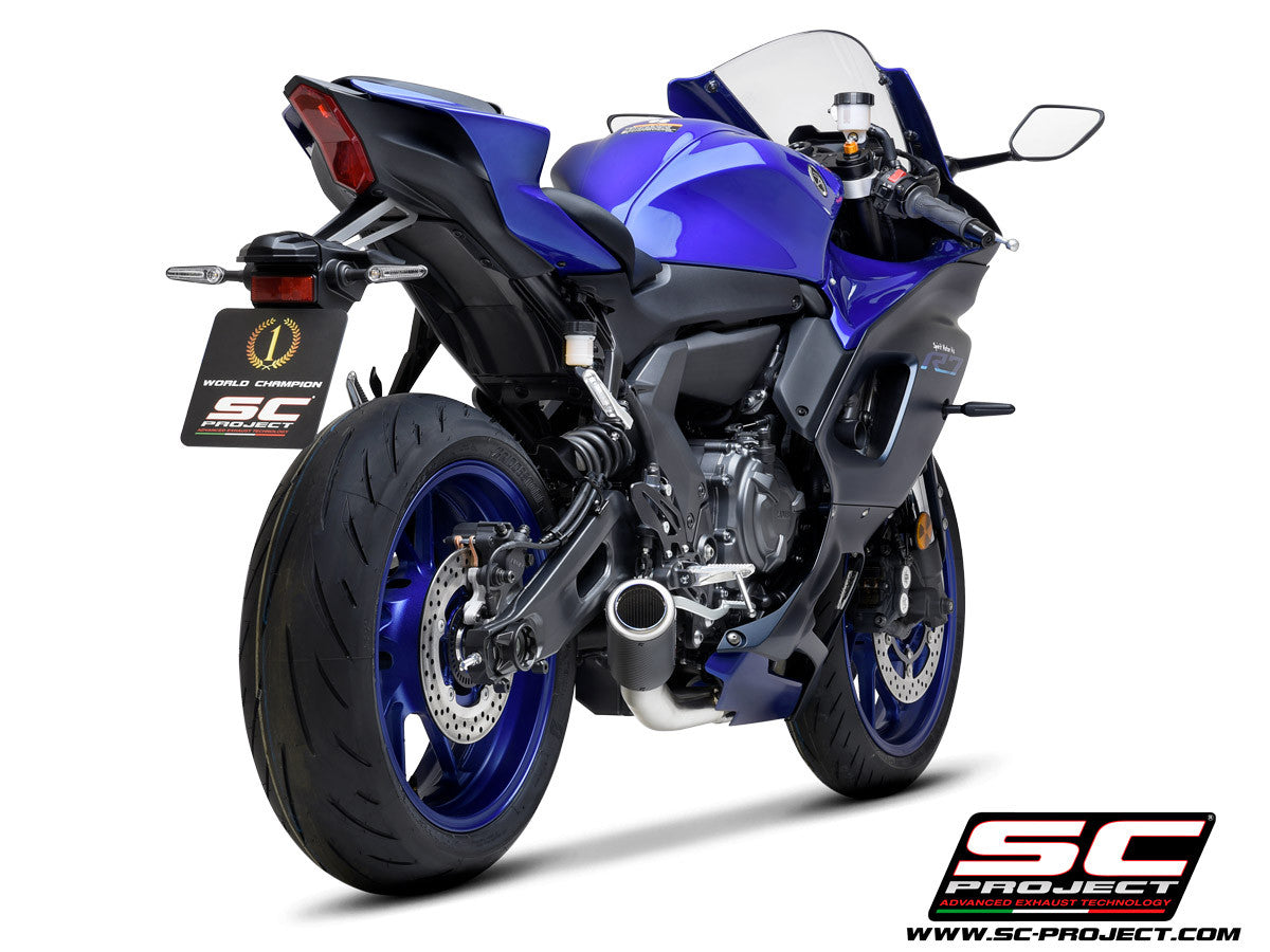 SC-Project Komplettanlage RACE CR-T Yamaha YZF-R7 (21-25) Y36A-CDE36