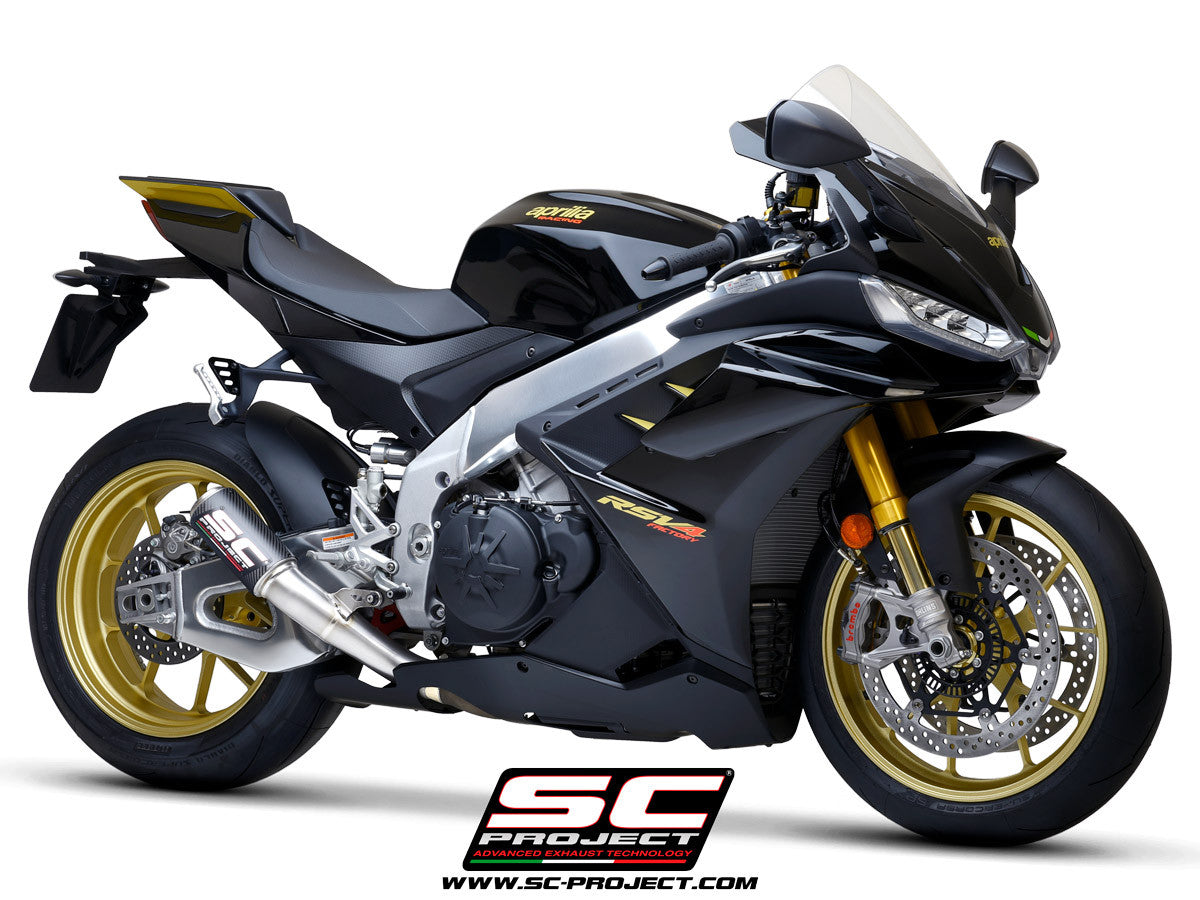 SC-Project Slip-On CR-T Aprilia RSV4 1100 Factory (21-24) A27A-T36