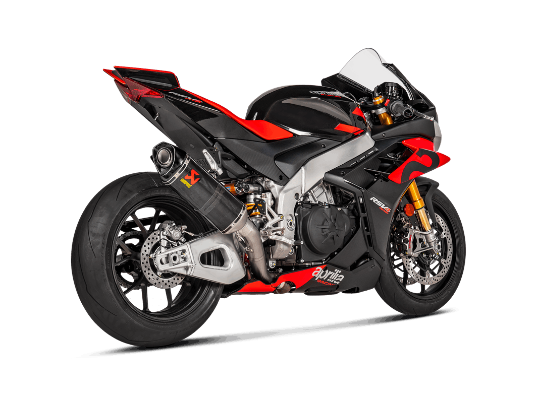 Akrapovic Slip-On Line (Carbon) Aprilia RSV4/RR/1100 Factory (21-26) S-A10SO13-RC