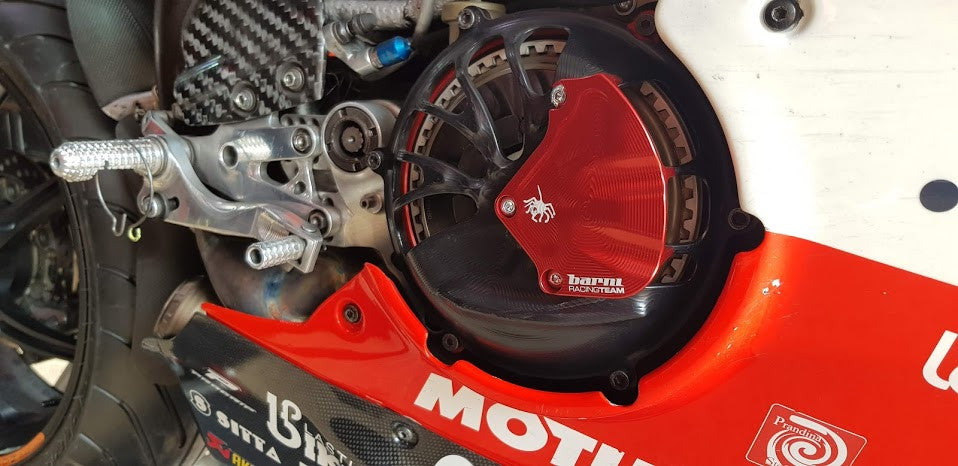 Trockenkupplung Abdeckung + Airflow Booster Spider Ducati Panigale V4 R (19-24) 20.D205