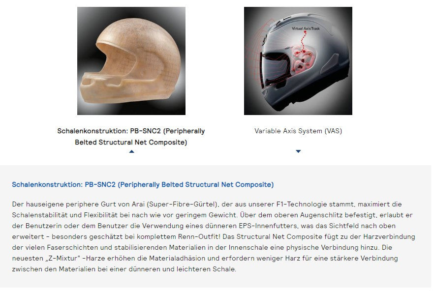 Arai RX-7V Evo Helm Frost Black