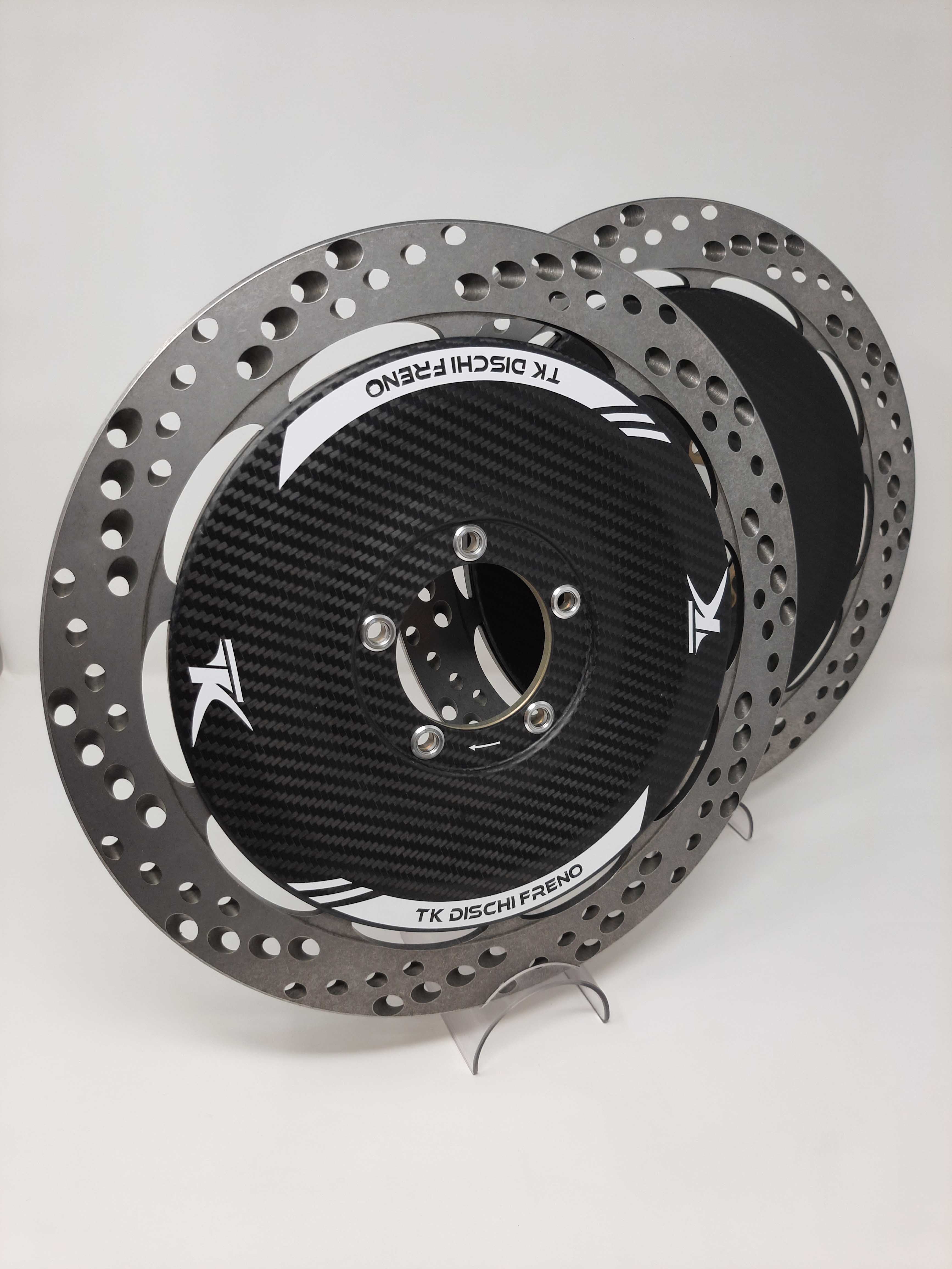 TK Dischi Freno Carbon Bremsscheibenabdeckungen Honda CBR 1000 RR-R SC82 (20-26)